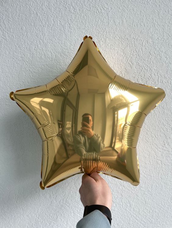 Звезда Античное Золото 18"