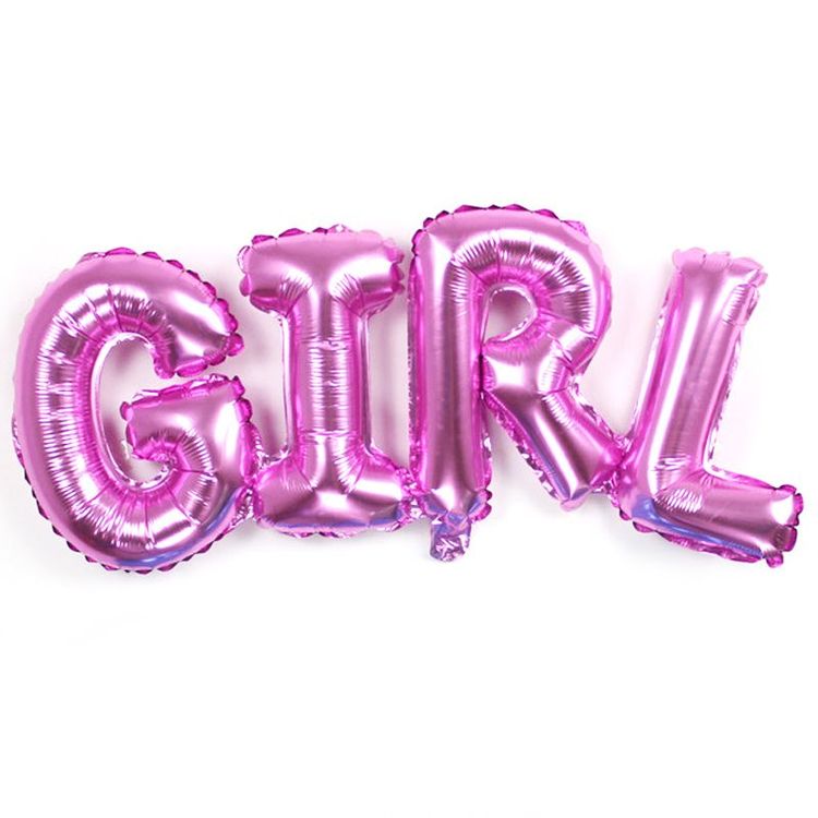 Надпись "Girl" Розовая