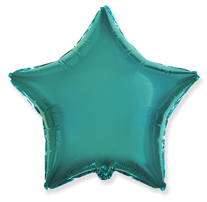 Звезда Бирюзовый 18"