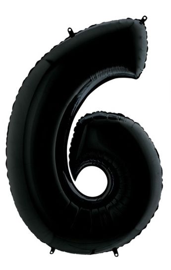Цифра "6" Чёрный