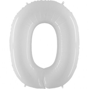Цифра "0" Белый