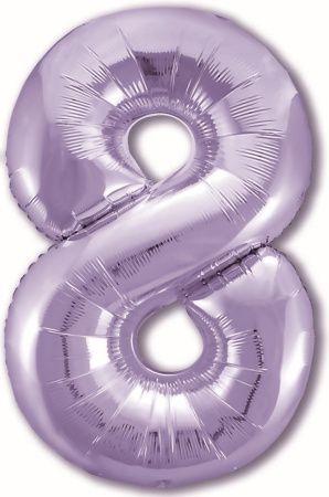 Цифра "8" Сирень